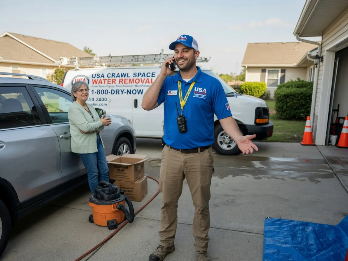 Crawl Space Water Removal Fletcher, NC FAQs